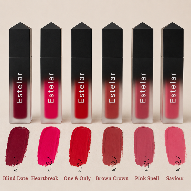 Estelar Matte Attack Lipsticks (Pack of 6)