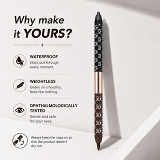 Estelar's Deep Duo Kohl (Black & Brown)