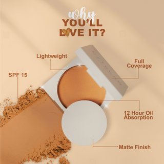 Mystic Olive Matte Compact Powder
